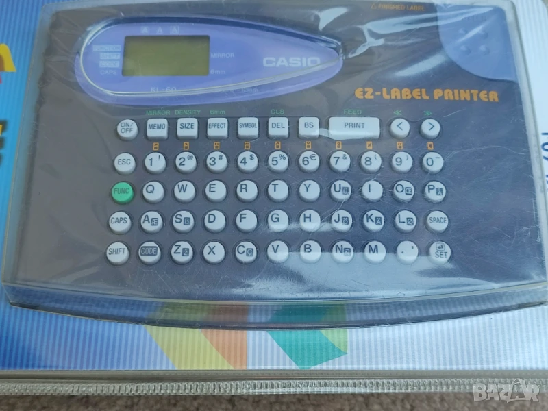 НОВ Етикетен принтер CASIO KL-60, снимка 1