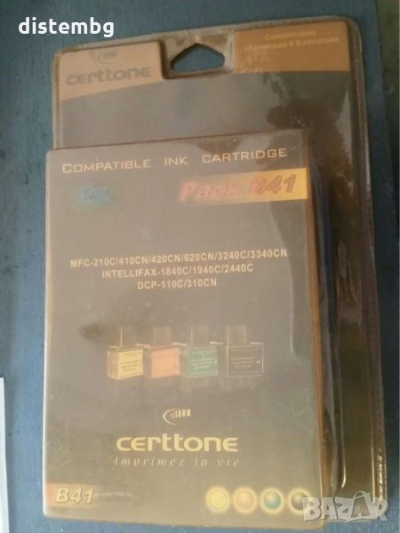 SET Certtone съвместима касета за Brother MFC-210C 410CN 620CN 3240CN Intellifax 1840C 2440C DCP-110, снимка 1