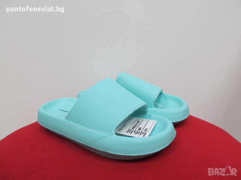 Детски гумени чехли Runners мента 30/35, снимка 1