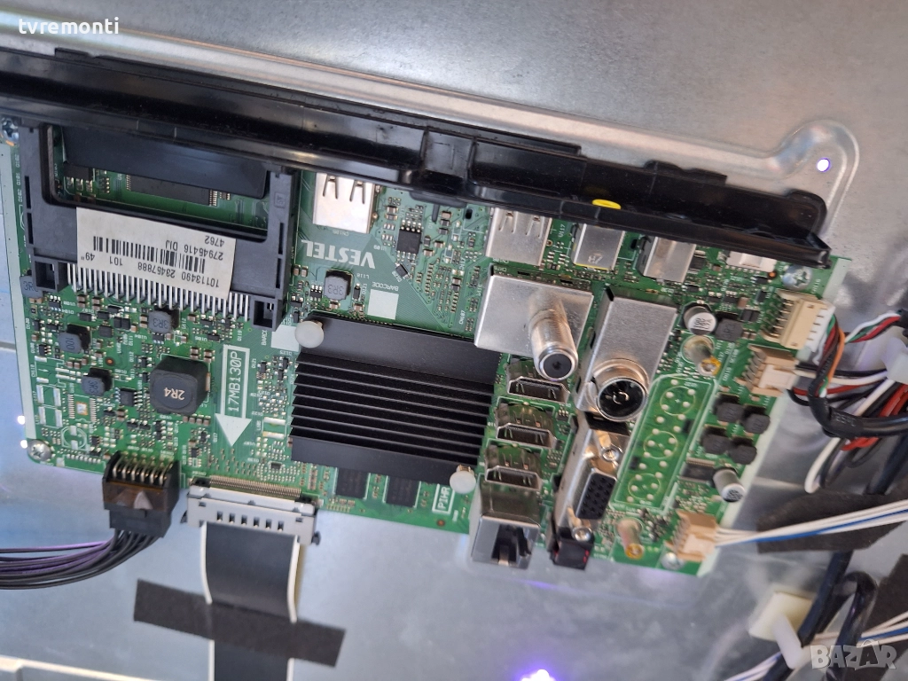 MAIN BOARD, 17MB130P,,за 49-инчов телевизор JVC​ Модел  LT-49VU73K​, с дисплей VES490QNDS-2D-U11, снимка 1