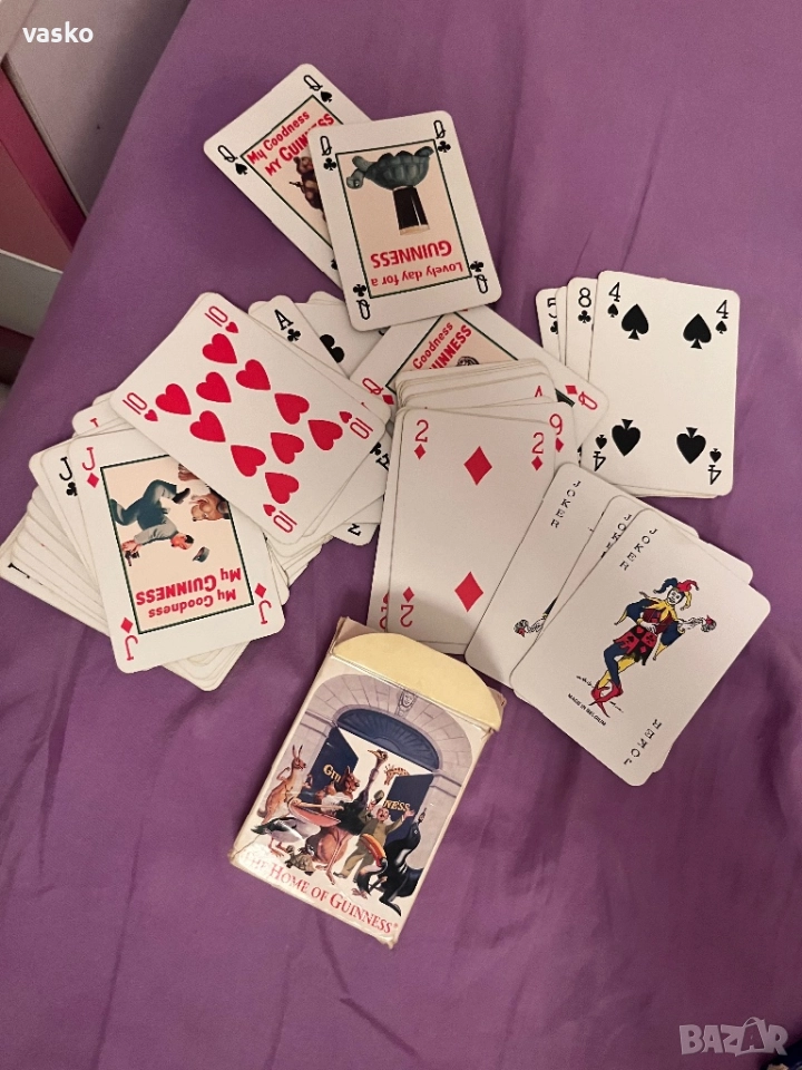 Белгийски карти за игра-52+3 жокера, снимка 1