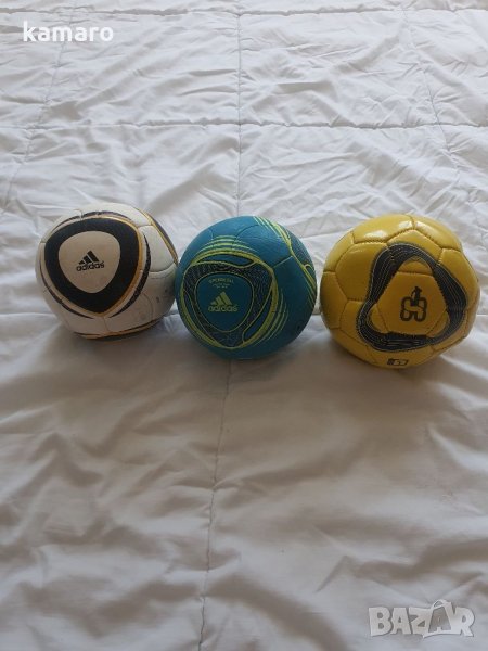 колекция малки футбоолни топки, снимка 1