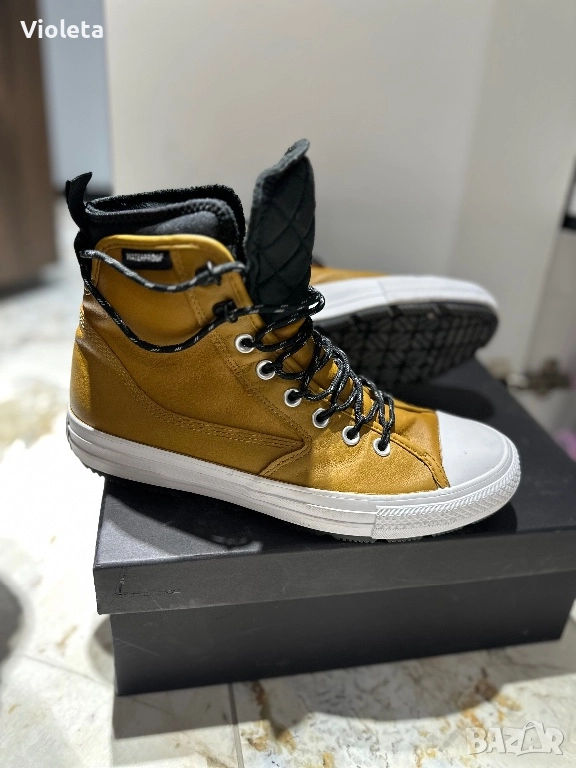 Мъжки обувки Водоустойчиви кожа, снимка 1