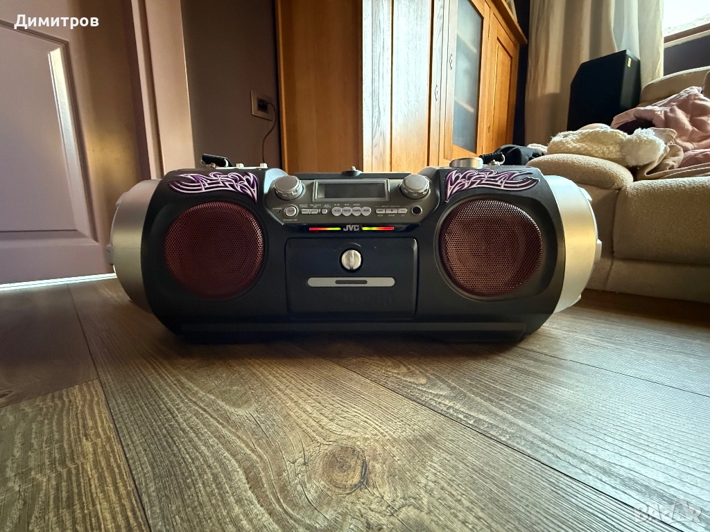 JVC RV-DP200 boom box ghetto blaster, снимка 1