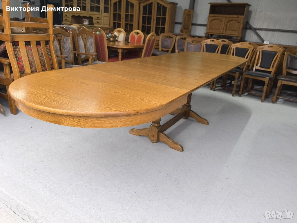 Разтегателна трапезна маса 3,60 м. , снимка 1