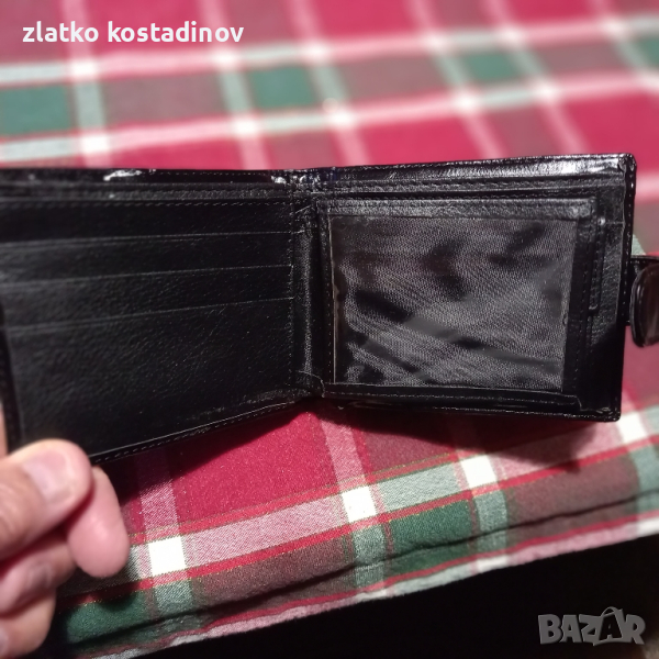 нов мъжки портфейл от еко кожа , снимка 1
