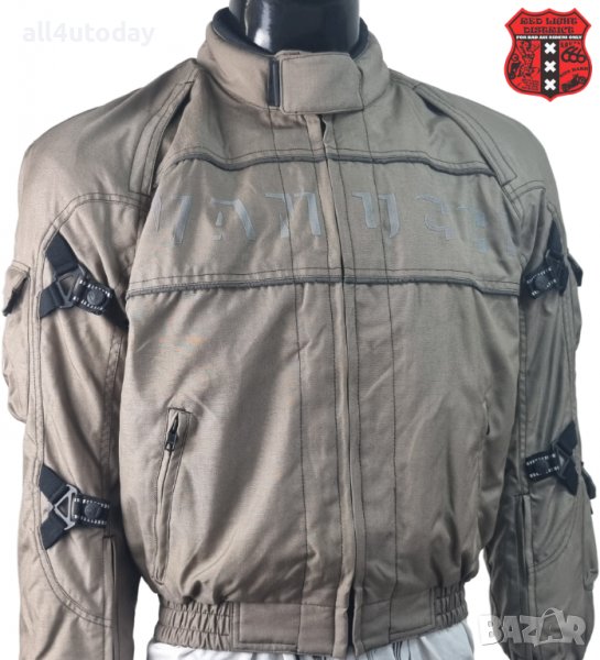 №2198 " Vanucci " КАТО НОВО Мъжко текстилно мото яке, снимка 1