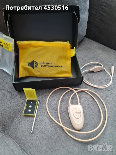 Бръмбар за преписване / слушалка ( микрослушалка) за преписване, снимка 1