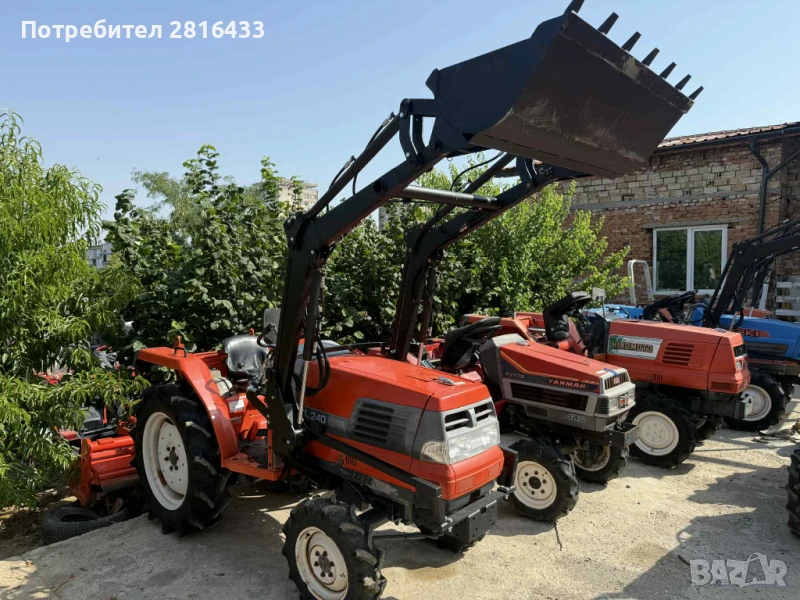 Челен товарач KUBOTA GL240 4x4, снимка 1