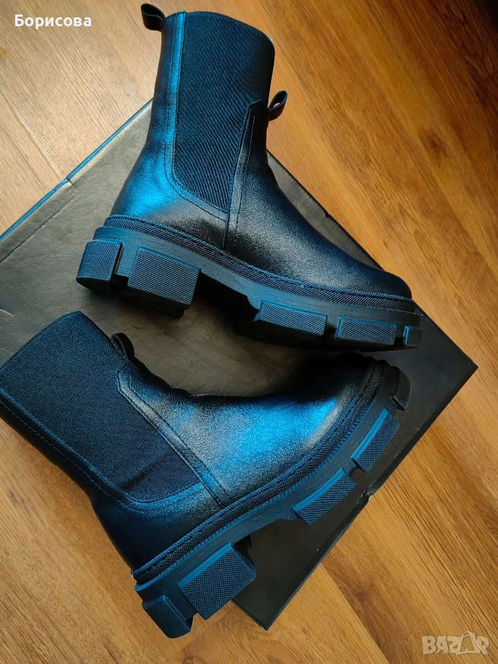 Боти от естествена кожа, снимка 1