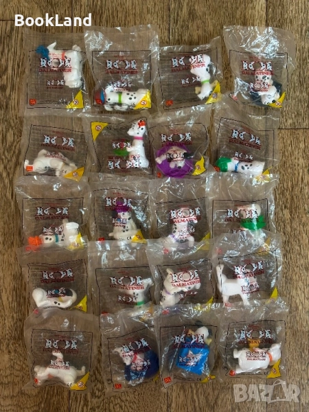 22 броя винтидж неразопаковани играчки от McDonald’s 101 далматинци , снимка 1
