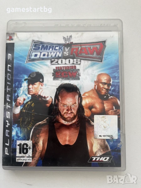 WWE Smack Down vs Raw 2008 за Playstation 3(PS3), снимка 1