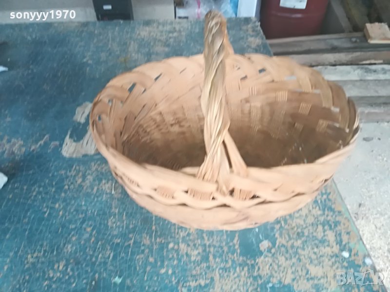 АНТИК-плетена кошница 40х30х30см, снимка 1