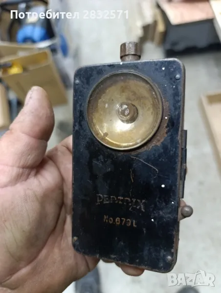 Германски военен фенер всв, снимка 1