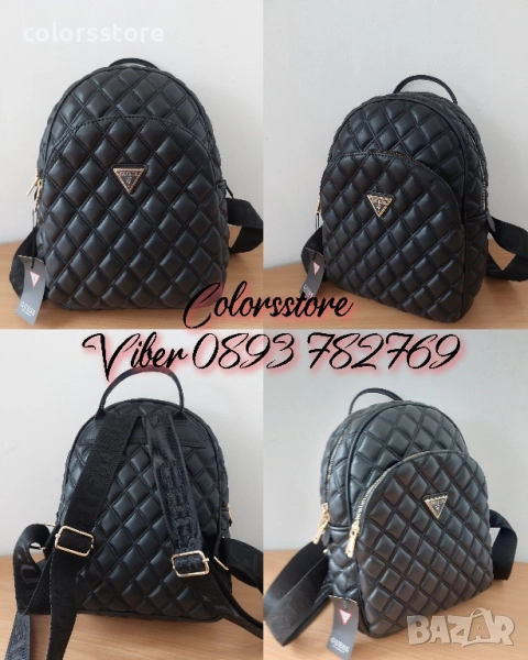 Черна раница Guess/SG34e, снимка 1