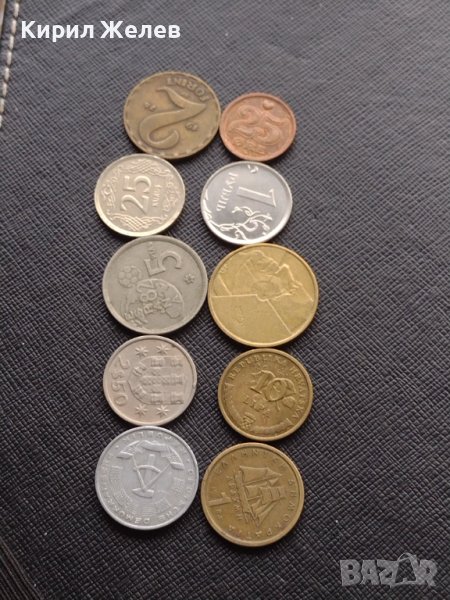 Лот монети от цял свят 10 броя ДАНИЯ, ГЪРЦИЯ, ИСПАНИЯ ЗА КОЛЕКЦИЯ ДЕКОРАЦИЯ 31900, снимка 1