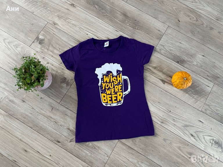 Синьо-лилава тениска, снимка 1