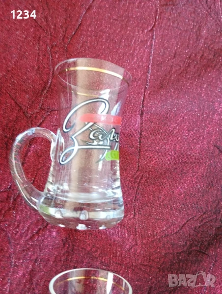 Ретро ракиени чашки -Загорка, снимка 1