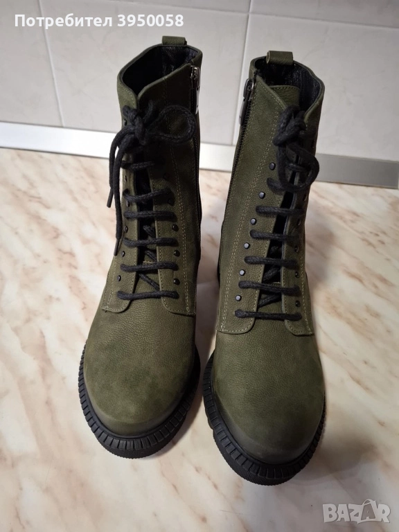 Дамски боти, на бук, 36-ти номер, снимка 1