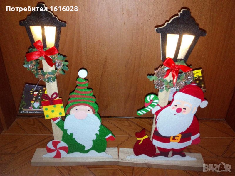 Големи Коледни LED - светещи декорации., снимка 1