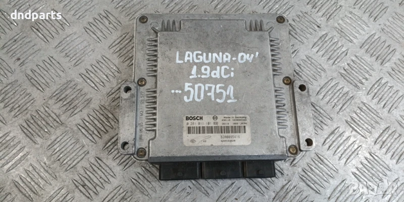 Компютър Renault Laguna 1.9DCi 2004г. 8200095416 0281011101 , снимка 1