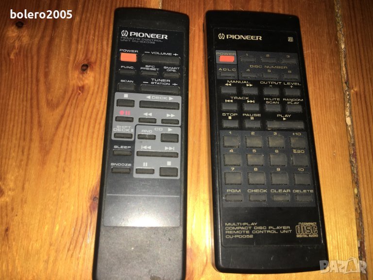 Дистанционни на PIONEER,SONY,AIWA, снимка 1
