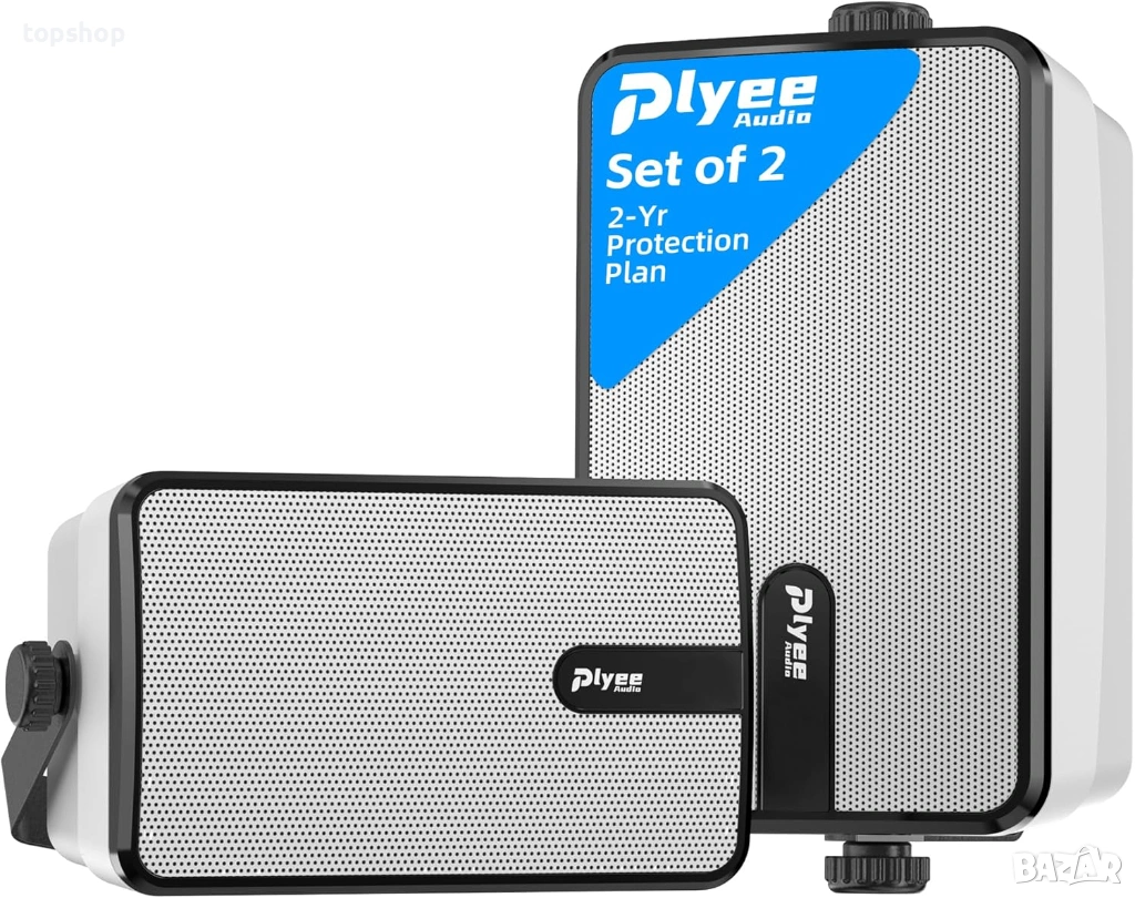 Чисто нови Plyee Audio 250W външни Bluetooth високоговорители, безжична синхронизация между ..., снимка 1