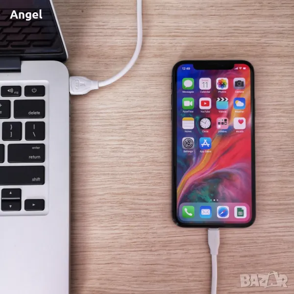 Премиум Lightning 3.1A кабел за iPhone // зареждане и данни, снимка 1