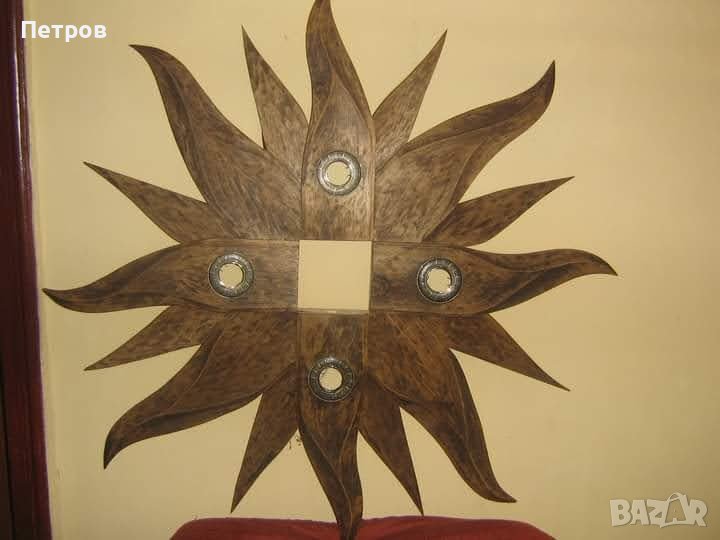 Изработвам лампи,аплици и полилеи от дърво , снимка 1