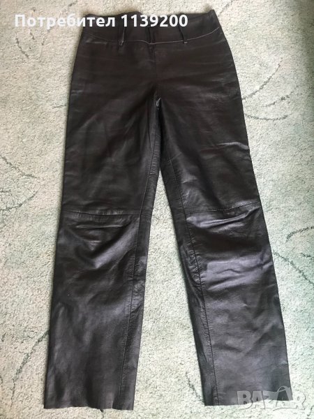 Дамски панталон естествена козя кожа L Kiabi френски, снимка 1