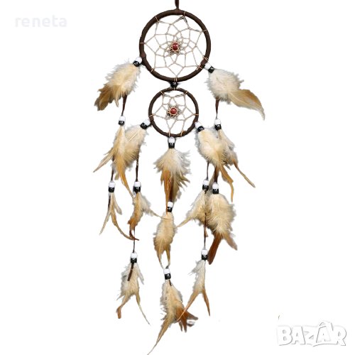 Капан Ahelos, За сънища, 2 кръга, Тъмно кафяв, снимка 1