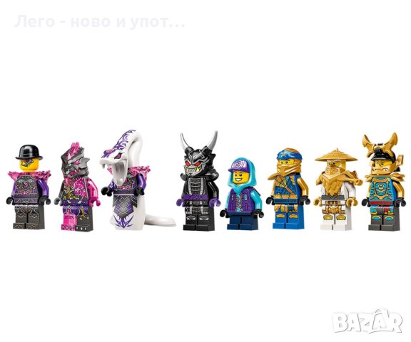 НОВО LEGO NINJAGO™ 71775 - Роботът на Nya Samurai X, снимка 5 - Конструктори - 43413628