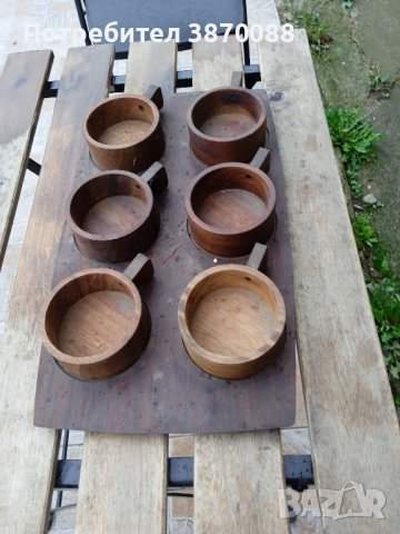Дървени чаши!