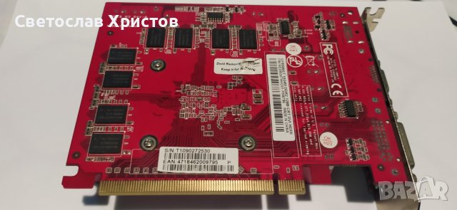 Продавам видео карта Gainward nVidia GF9500GT 1GB DDR2 128bit DVI VGA HDMI PCI-E, снимка 3 - Видеокарти - 43868874