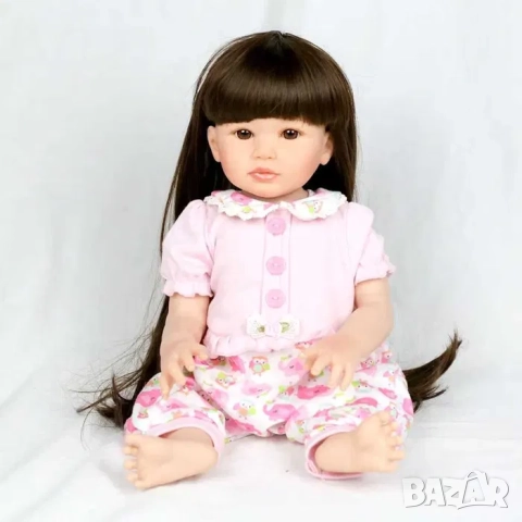 Реборн бебе, Reborn baby doll, реалистична винил кукла. Преродено бебе, снимка 8 - Кукли - 52072260