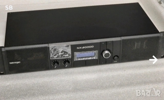 усилвател стъпало Behringer nx3000d
