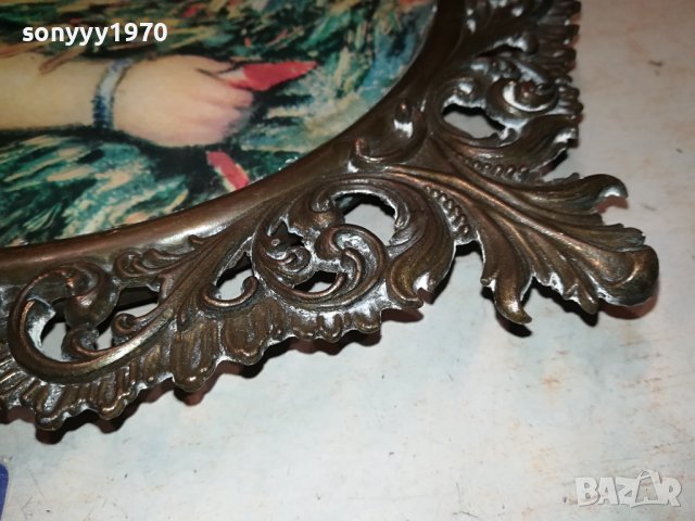 КРАСИВА КАРТИНА ОТ ФРАНЦИЯ 1812230821, снимка 5 - Антикварни и старинни предмети - 43458195