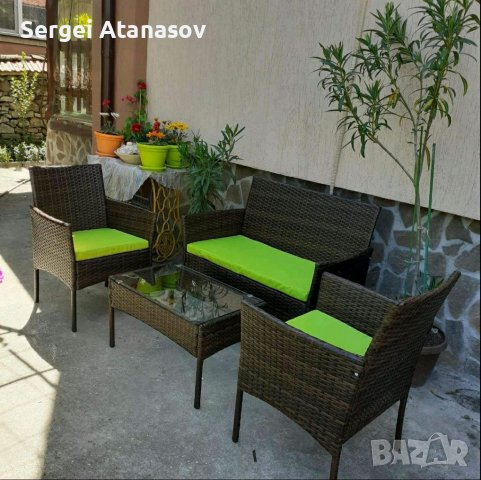Уютни красиви елегантни ратанови мебели, снимка 2 - Градински мебели, декорация  - 37215575