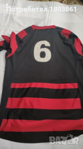 NIKE футболна тениска  Union Sportive Equillenne 2011 размер L, снимка 3 - Футбол - 40084040