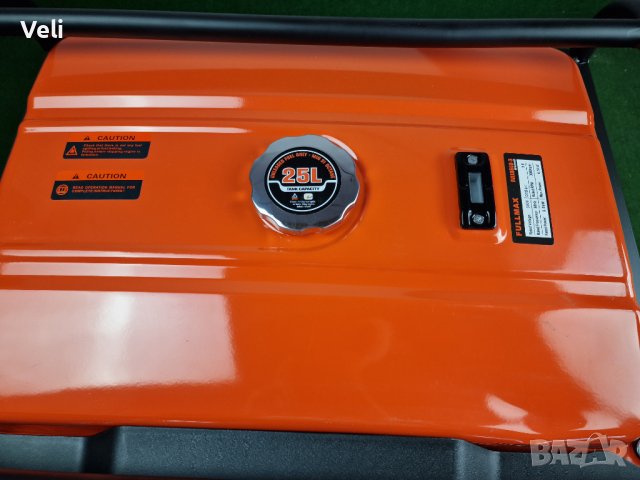 Генератор за ток монофазен с ел. стартер 6.5kw, снимка 13 - Генератори - 38246983