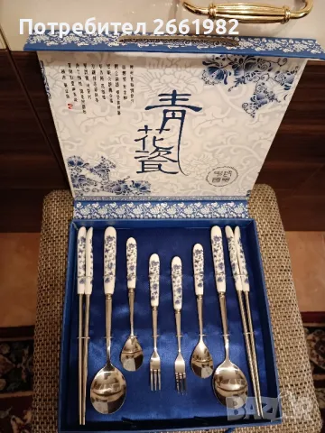 Луксозни китайски прибори , снимка 2 - Антикварни и старинни предмети - 48601447