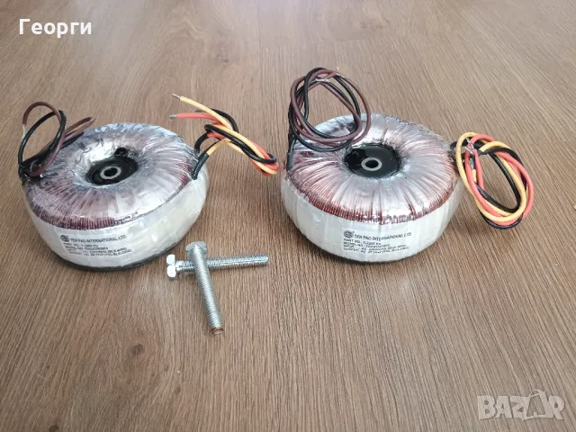 2 x Toroid Pair (2x20V 220W each) Taiwan , снимка 2 - Ресийвъри, усилватели, смесителни пултове - 48024229