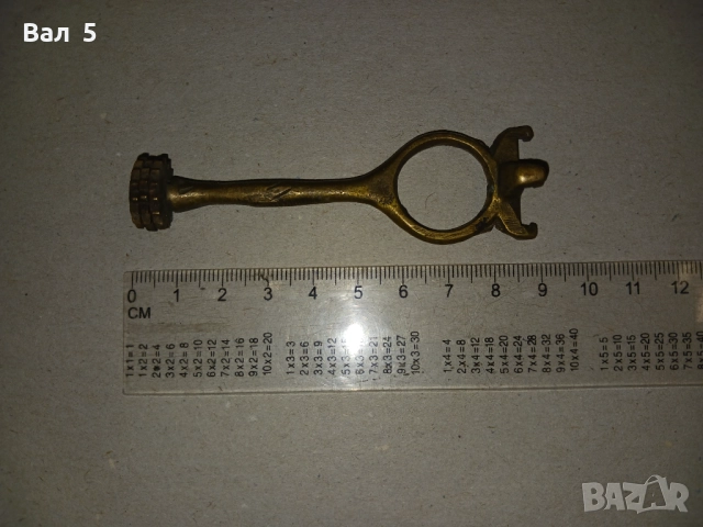 Стар бронзов екстрактор , гилзоуловител , шомпол за пушка, снимка 3 - Антикварни и старинни предмети - 52307838