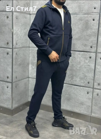 📌#Мъжки #екип Материя памук Бродирано лого Размер С Цена 125лв/63.91€ Доставка еконт, снимка 2 - Спортни дрехи, екипи - 52259423