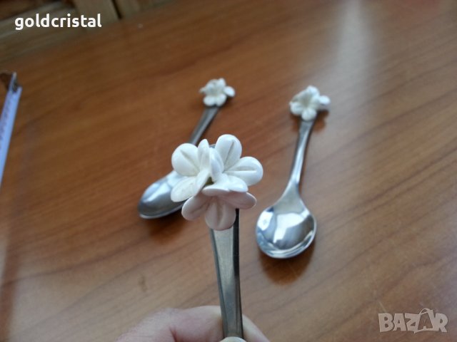 лъжички с порцелан , снимка 4 - Антикварни и старинни предмети - 39731639