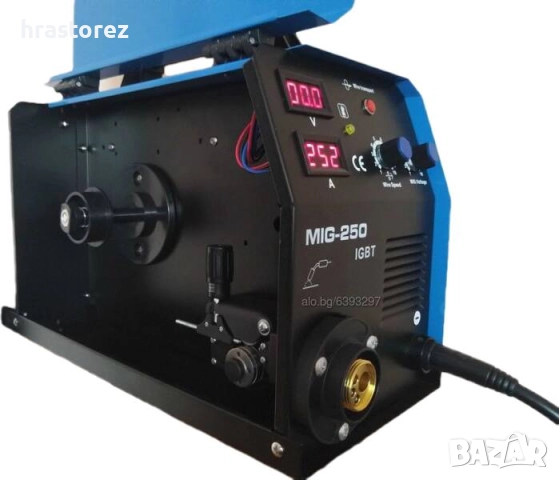 250 Ампера ТЕЛОПОДАВАЩО - MAX PROFESSIONAL - Телоподаващ Апарат 250А, снимка 4 - Други машини и части - 52253997