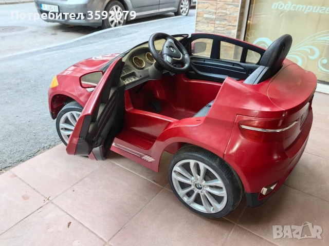 Детска кола BMW X6, снимка 7 - Детски велосипеди, триколки и коли - 50690016