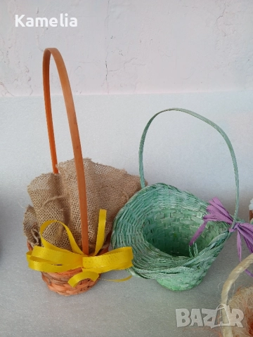 4 броя Кошници, снимка 2 - Декорация за дома - 51079484