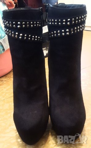 "Bonlight"-черни боти, снимка 4 - Дамски боти - 43273860