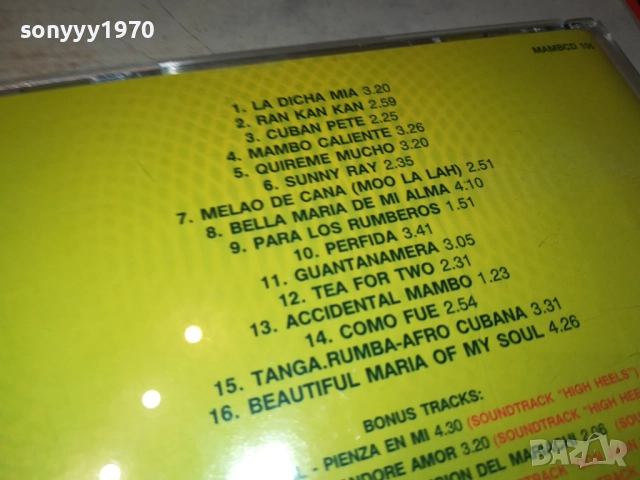 THE MAMBO KINGS CD 2509251619, снимка 13 - CD дискове - 51836554